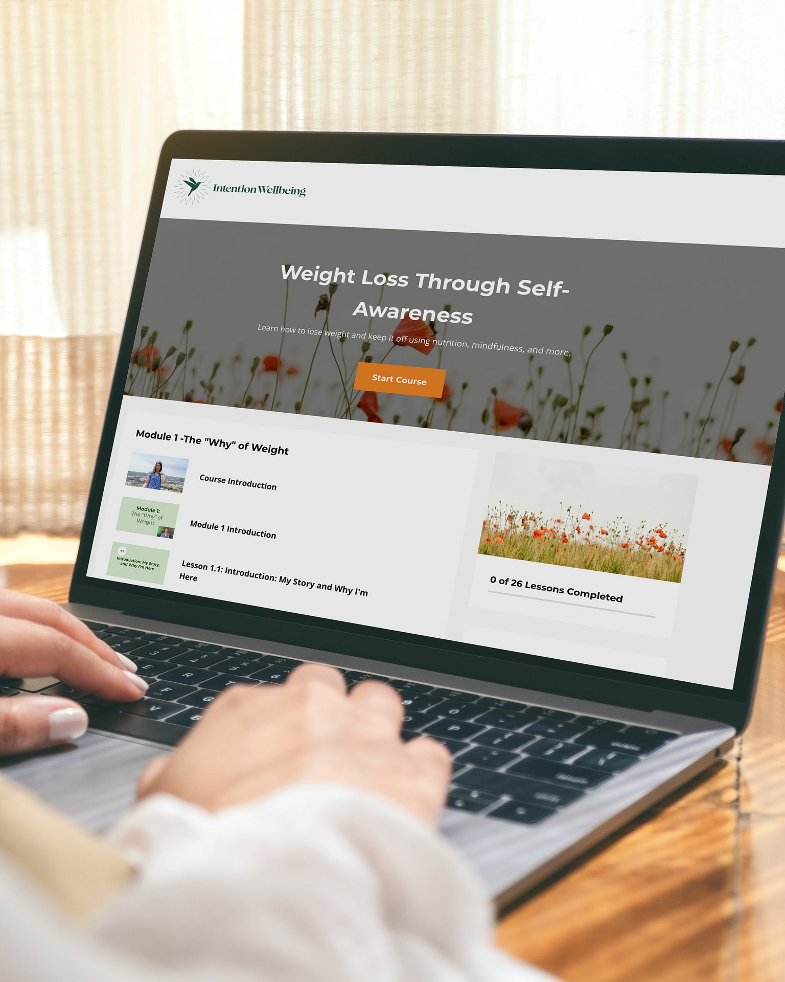 Weight Loss Course Intention Wellbeing